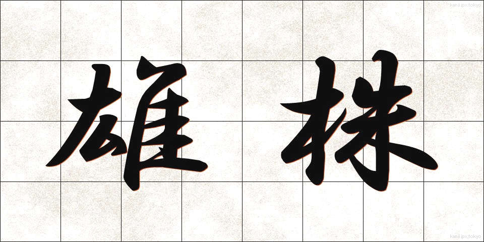 雄株 (ゆうかぶ)