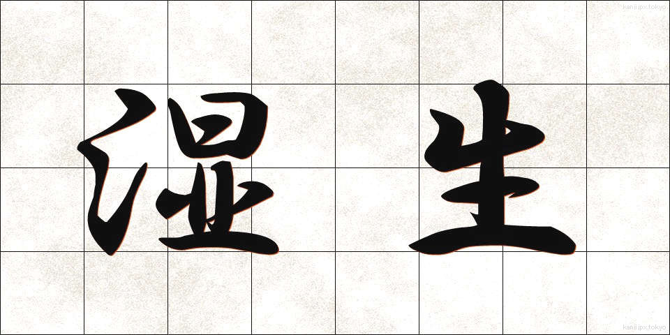 湿生 (しっせい)