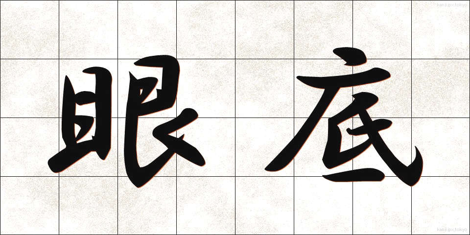 眼底 (がんてい)