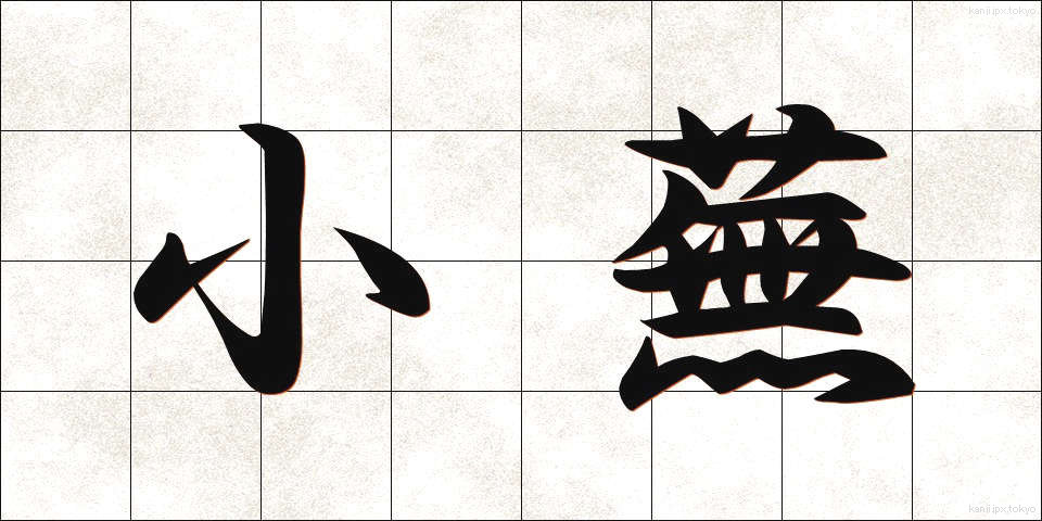 小蕪 (しょうぶ)