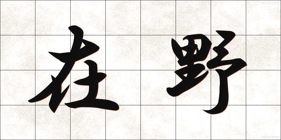 在野 (ざいや)