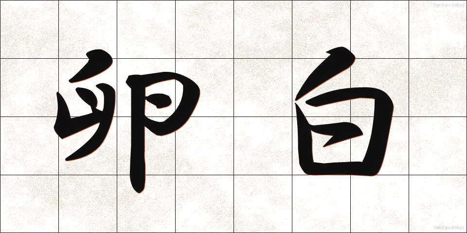 卵白 (らんぱく)