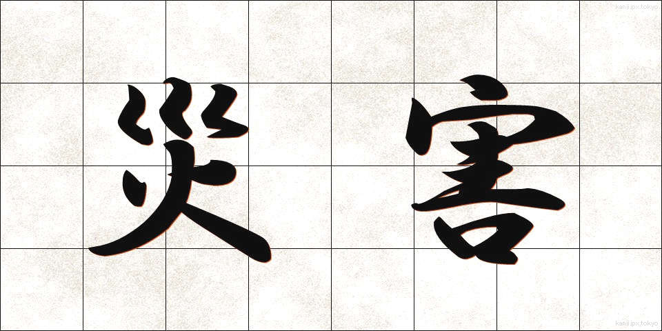 災害 (さいがい)