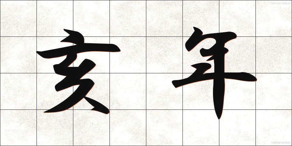 亥年 (いのとし)