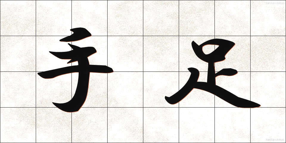 手足 (てあし)