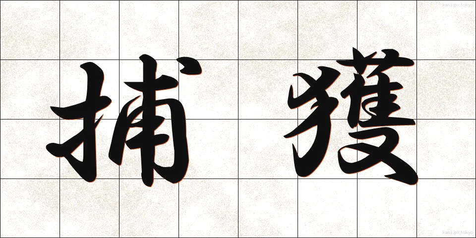 捕獲 (ほかく)