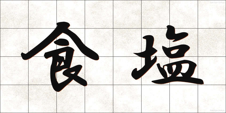 食塩 (しょくえん)