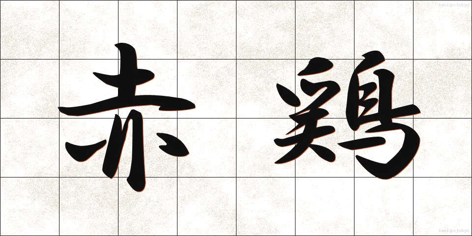 赤鶏 (あかどり)