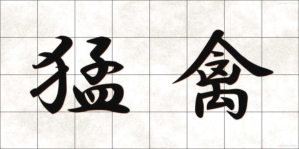 猛禽 (もうきん)