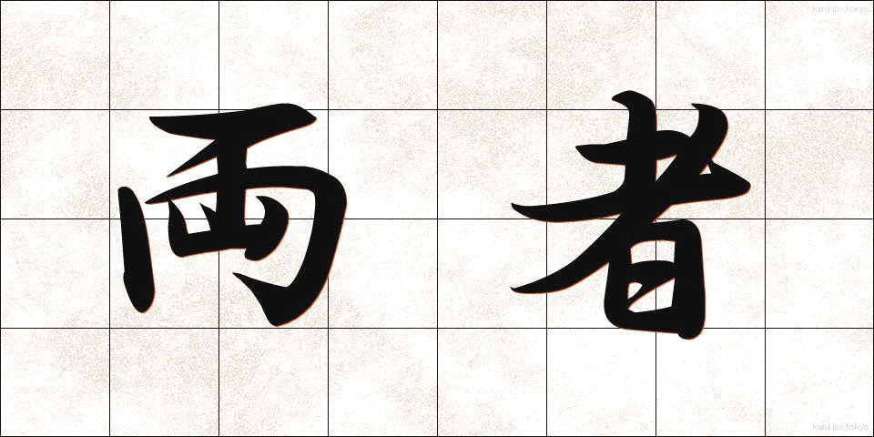 両者 (りょうしゃ)