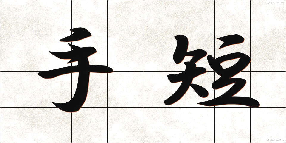 手短 (たんたん)