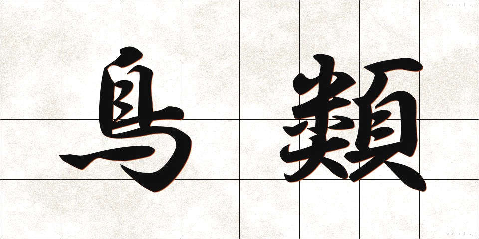 鳥類 (ちょうるい)