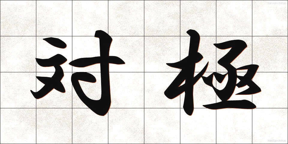 対極 (たいきょく)