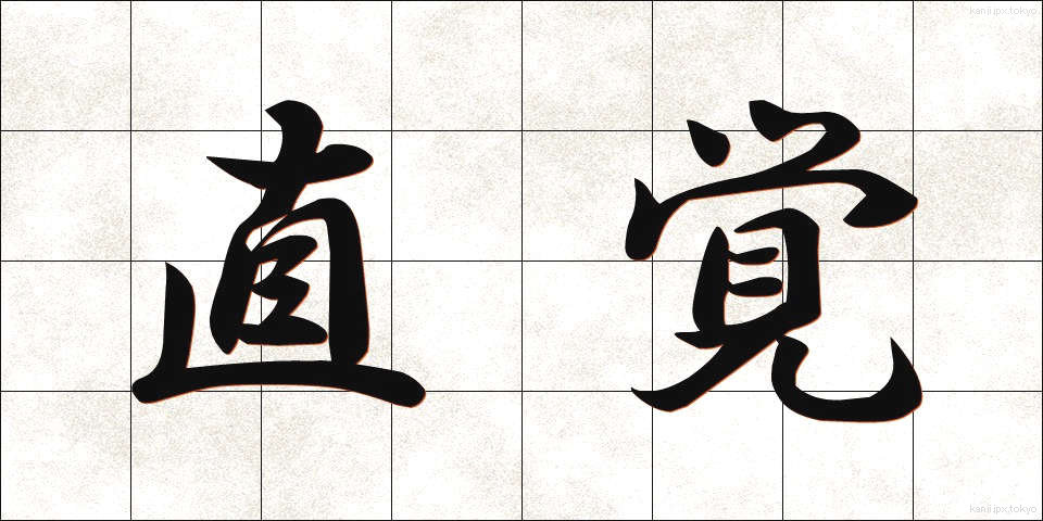 直覚 (ちょっかく)