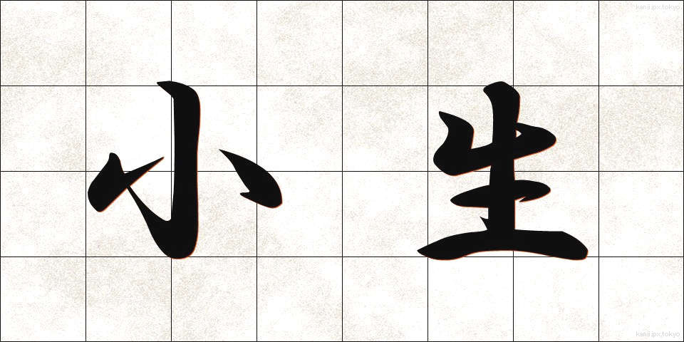 小生 (しょうせい)