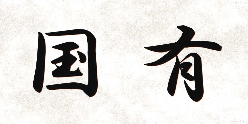 国有 (こくゆう)