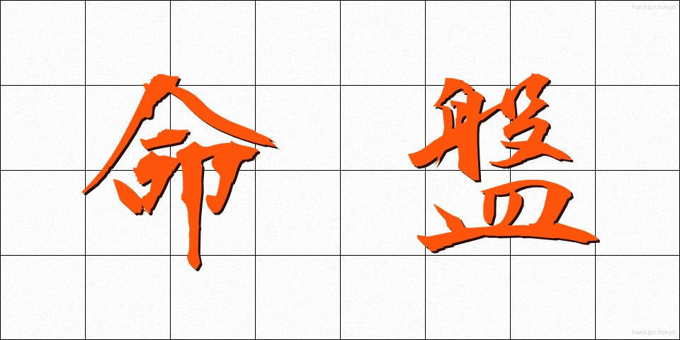 命盤 (めいばん)