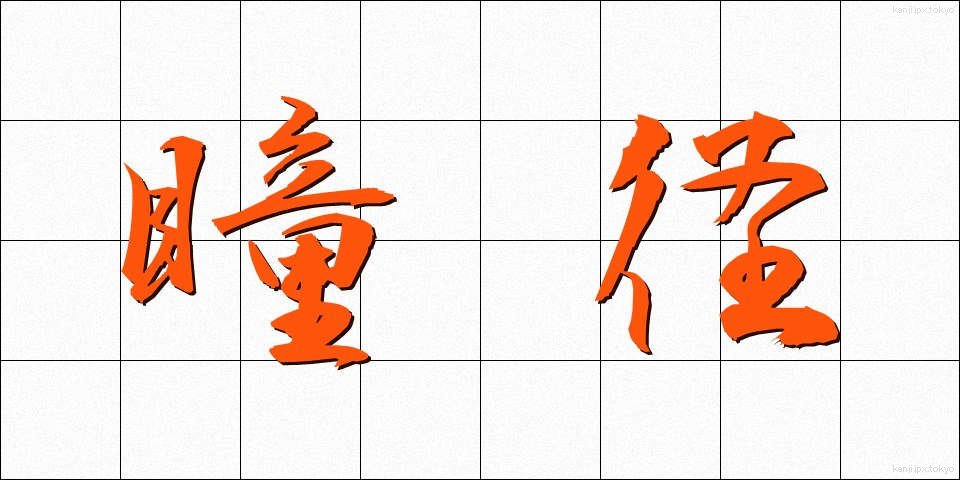 瞳径 (どうけい)