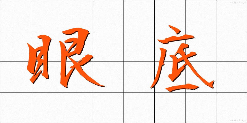 眼底 (がんてい)