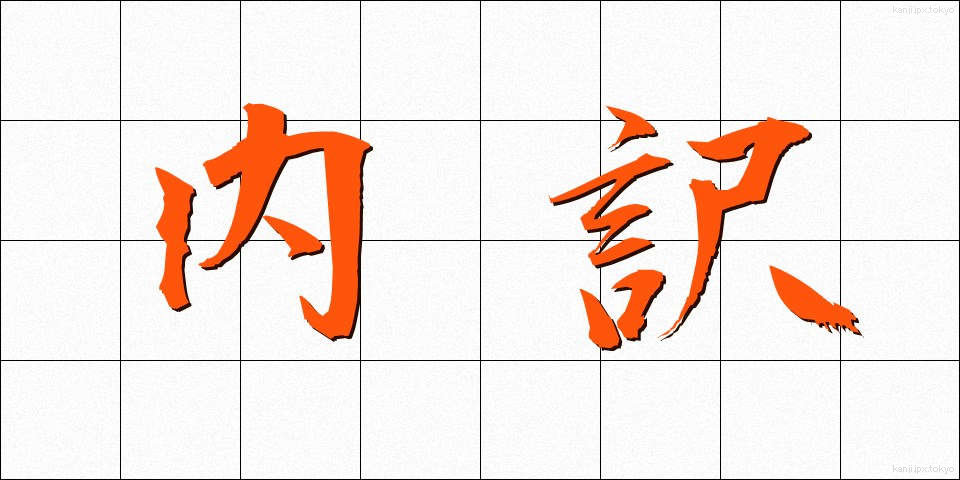 内訳 (うちわけ)