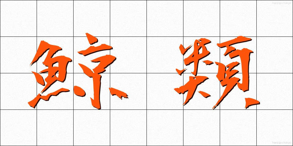 鯨類 (くじらるい)