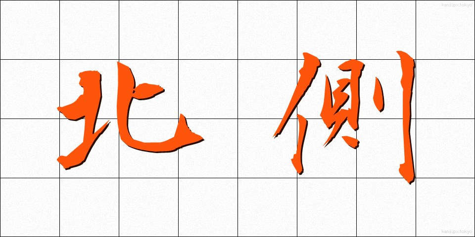 北側 (きたがわ)