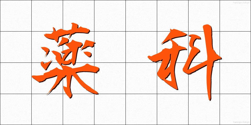 薬科 (やっか)