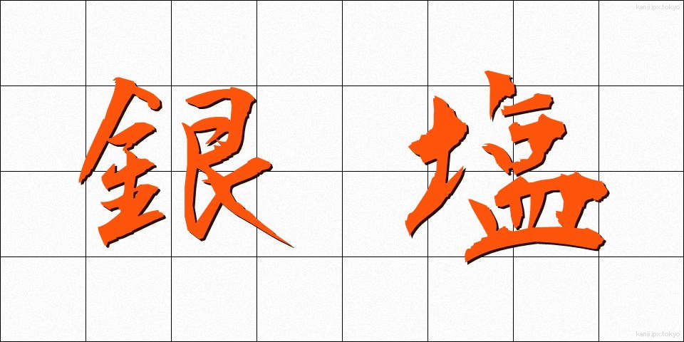 銀塩 (ぎんえん)