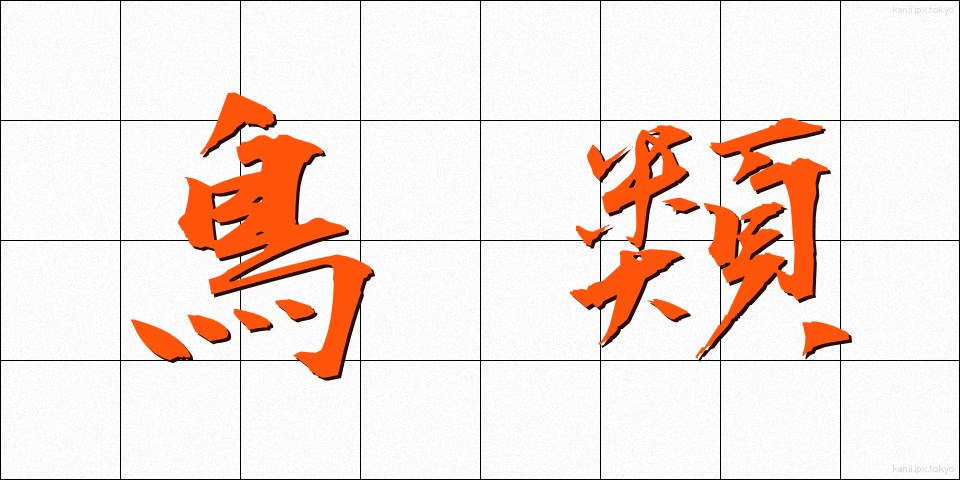 鳥類 (ちょうるい)