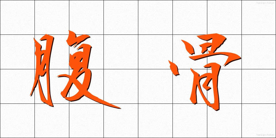 腹骨 (ふっこつ)
