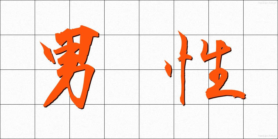 男性 (だんせい)