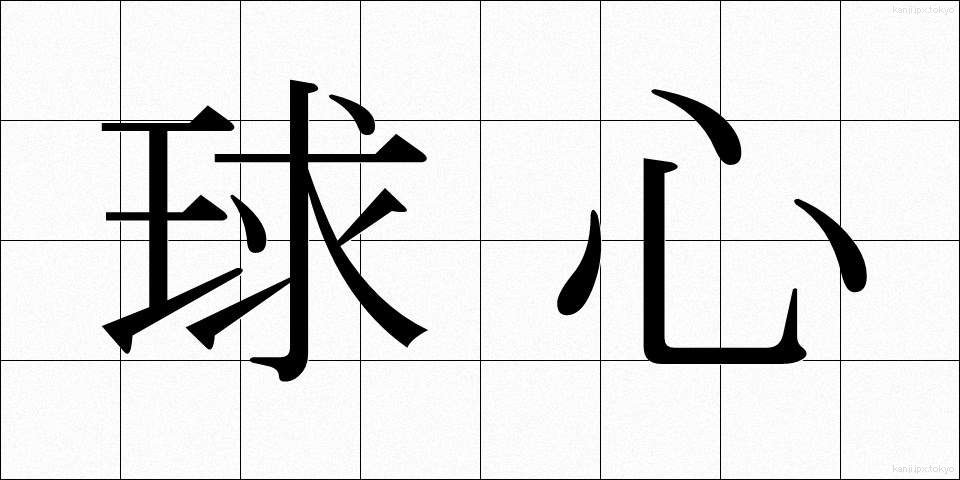 球心 (きゅうしん)