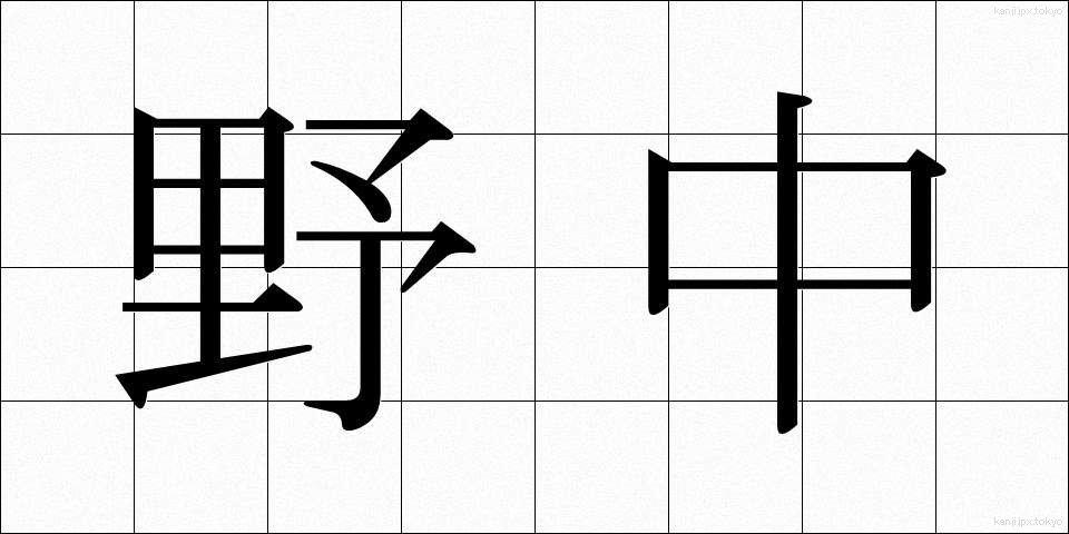 野中 (のなか)