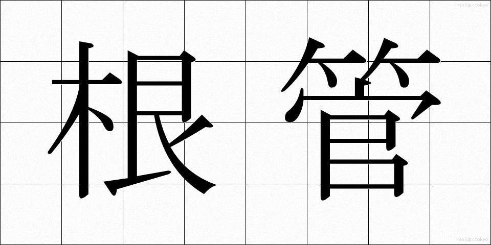 根管 (こんかん)