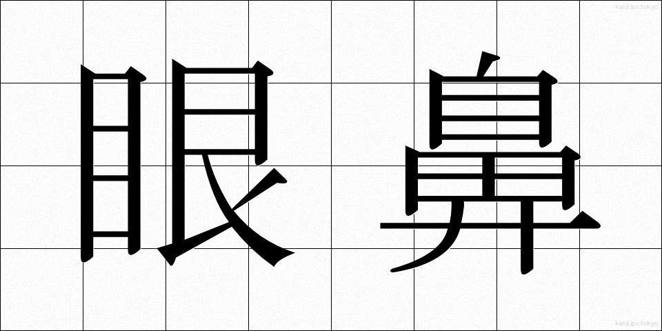 眼鼻 (がんび)