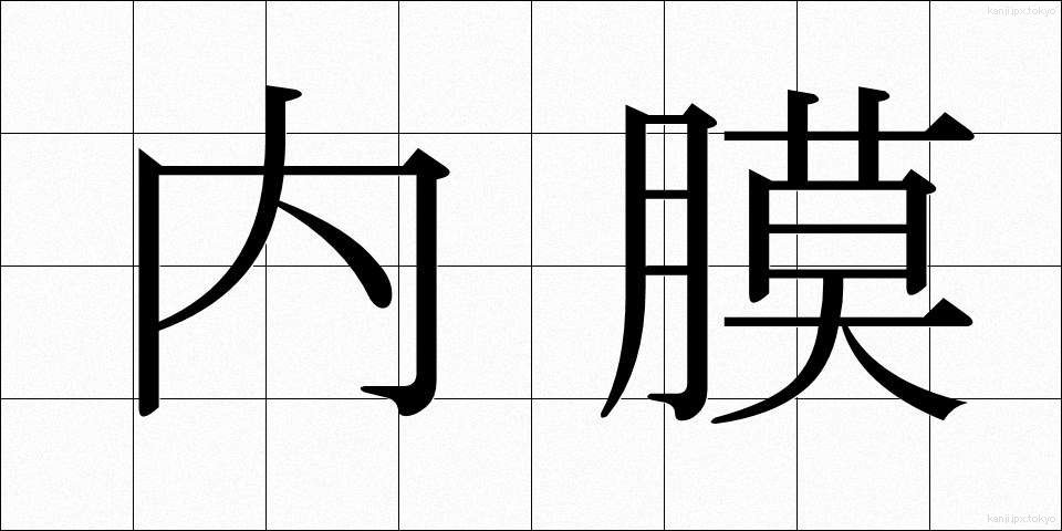 内膜 (ないまく)