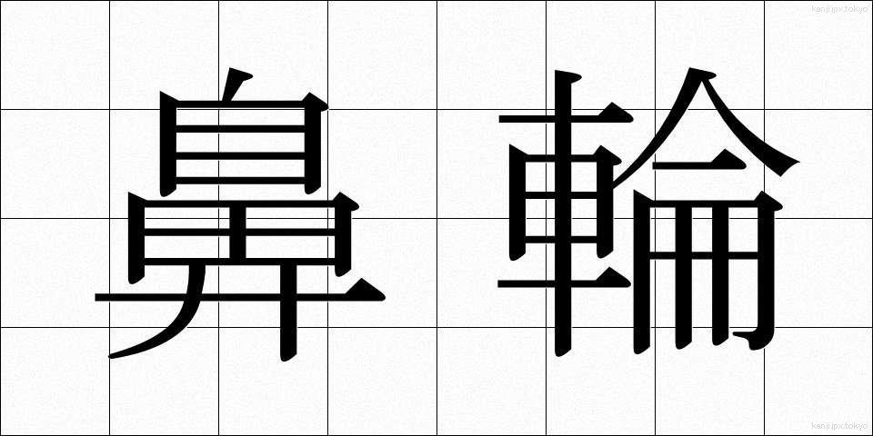鼻輪 (びりん)