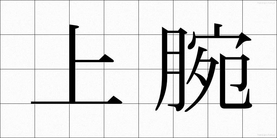 上腕 (じょうわん)