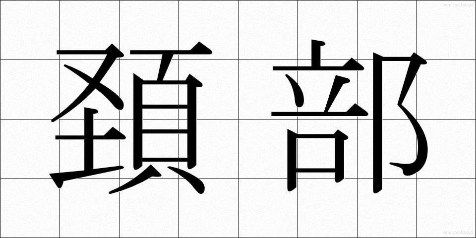 頚部 (けいぶ)
