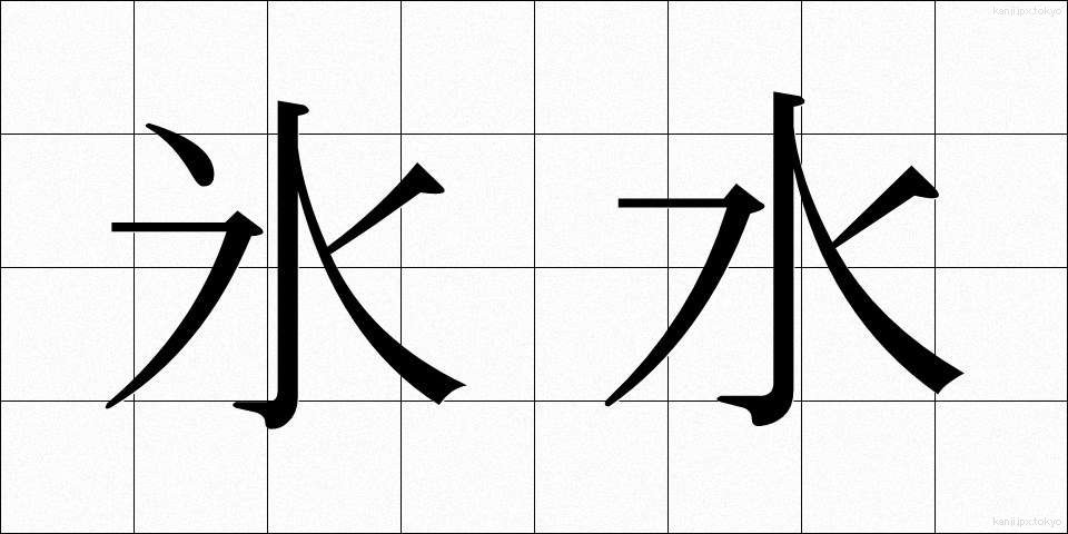 氷水 (ひょうすい)
