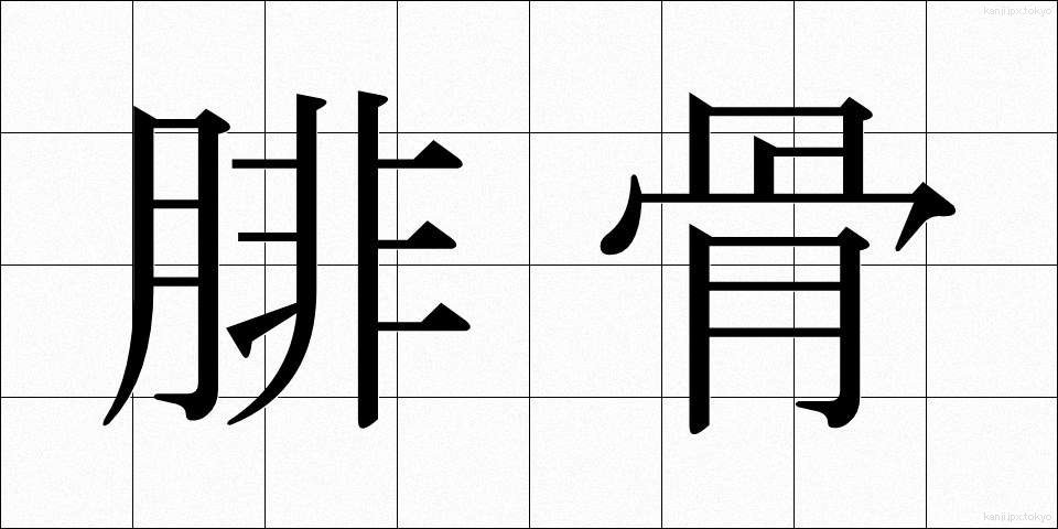 腓骨 (ひこつ)