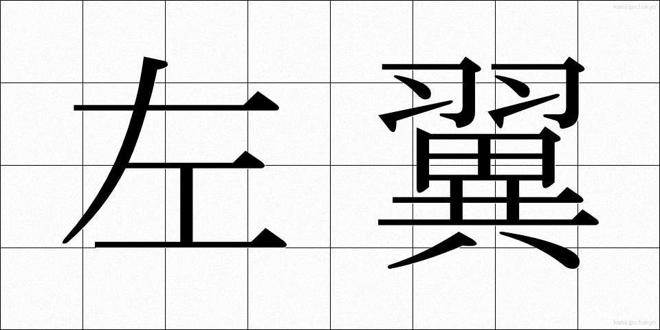 左翼 (さよく)