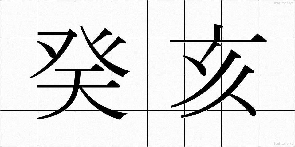 癸亥 (きがい)