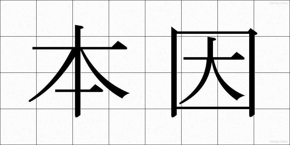 本因 (ほんいん)