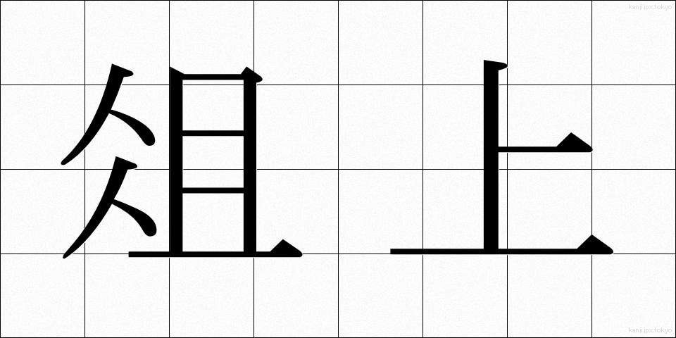 俎上 (そじょう)