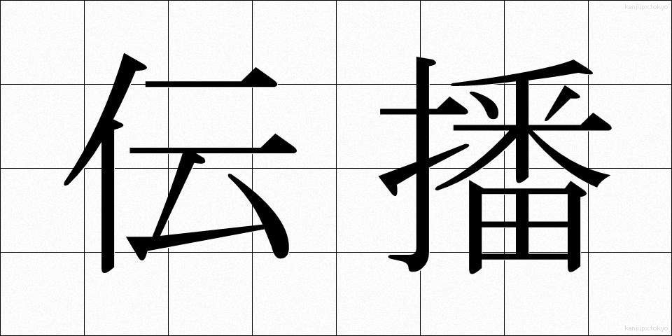 伝播 (でんぱ)
