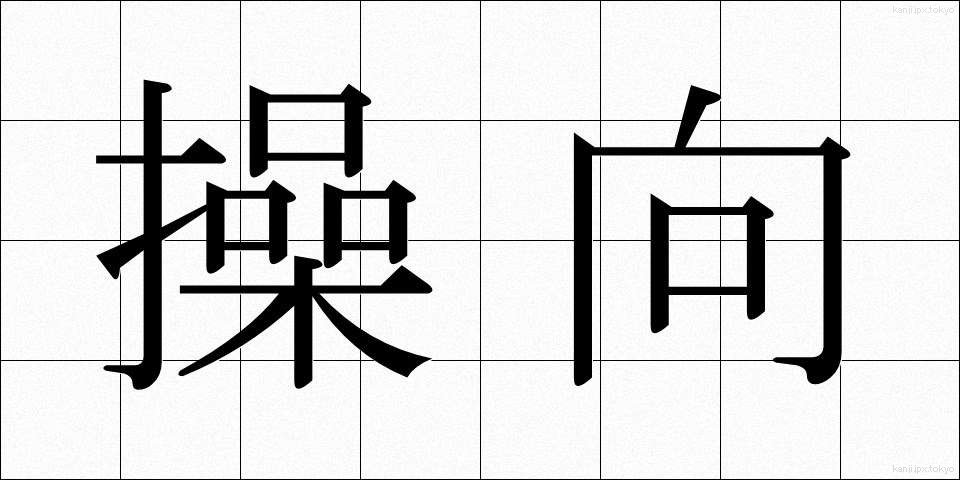 操向 (そうこう)