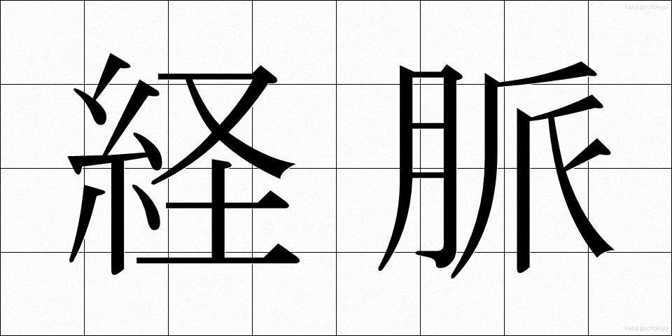 経脈 (けいみゃく)