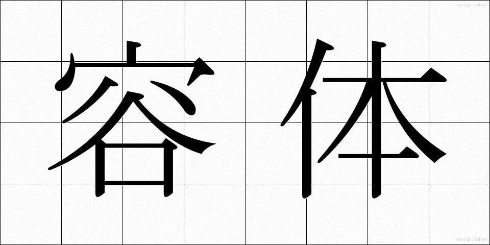 容体 (ようたい)