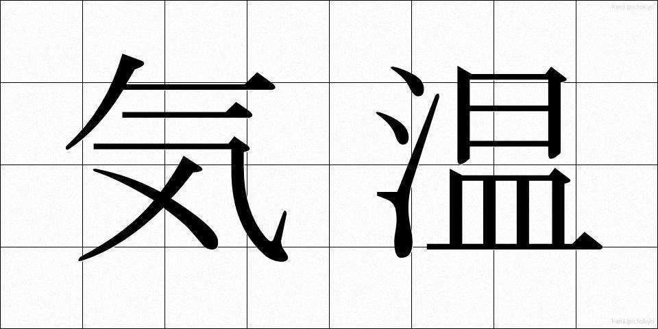 気温 (きおん)